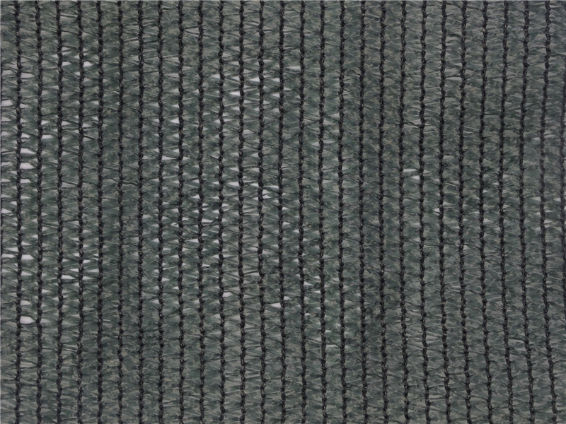 75GSM Cinta negra y verde oscuro 3 agujas sombra red