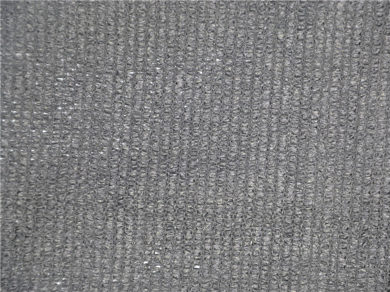 Tasa de sombra de 5 años 80% -100% 140GSM Red de sombra agrícola negra