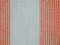 Venta al por mayor 40GSM Red de sombra de jardín blanco y naranja