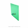 Green High Qualtiy Polycarbonate Roofing Sheets Polycarbonate Hollow Sheets Four Wall 