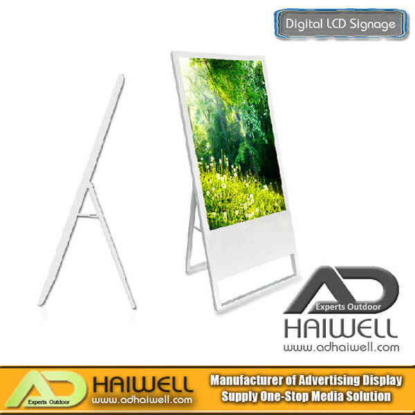 42 "Ultradünne tragbare digitale Poster LCD-Display-Beschilderung