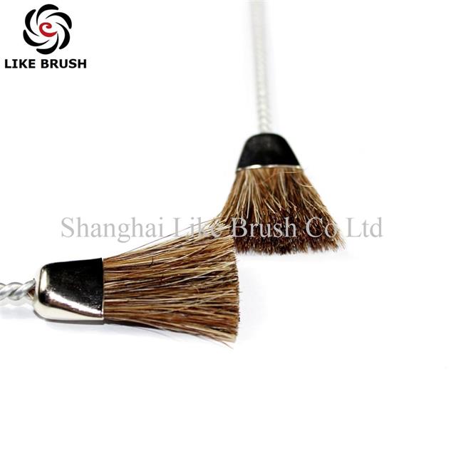 Horse Hair Bristle Music Instrument Cleaning Brushes 