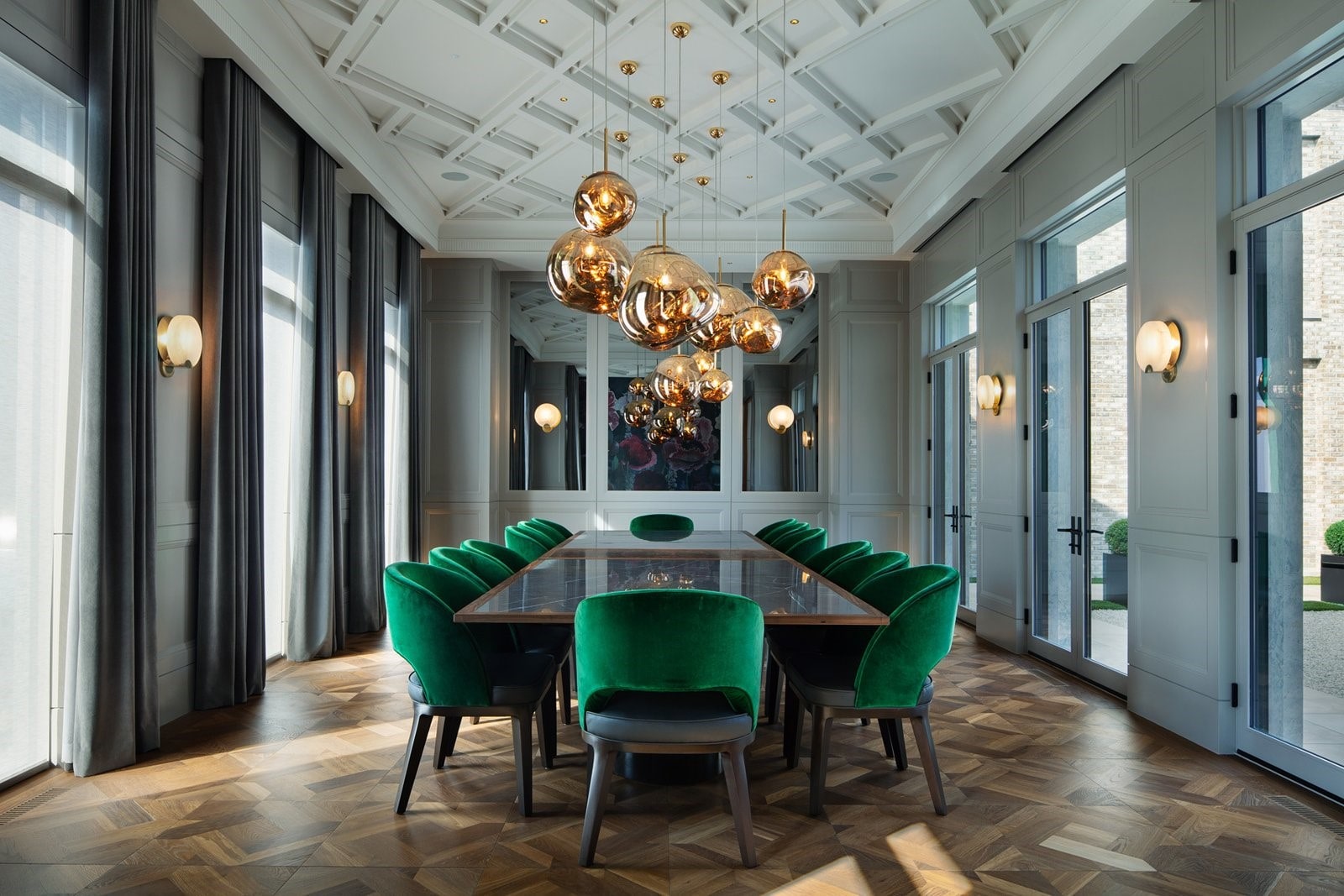 Lampe-pendante-Suspension-luminaire-design-Melt-Led-Tom-Dixon-Dor&eacute;-en-verre-souffl&eacute;-lampe-de-qualit&eacute;-Diiiz