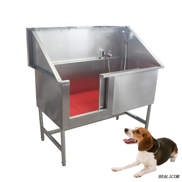 WT11 304 Stainless Steel Medical Pet Grooming Bathing Equipment Animal