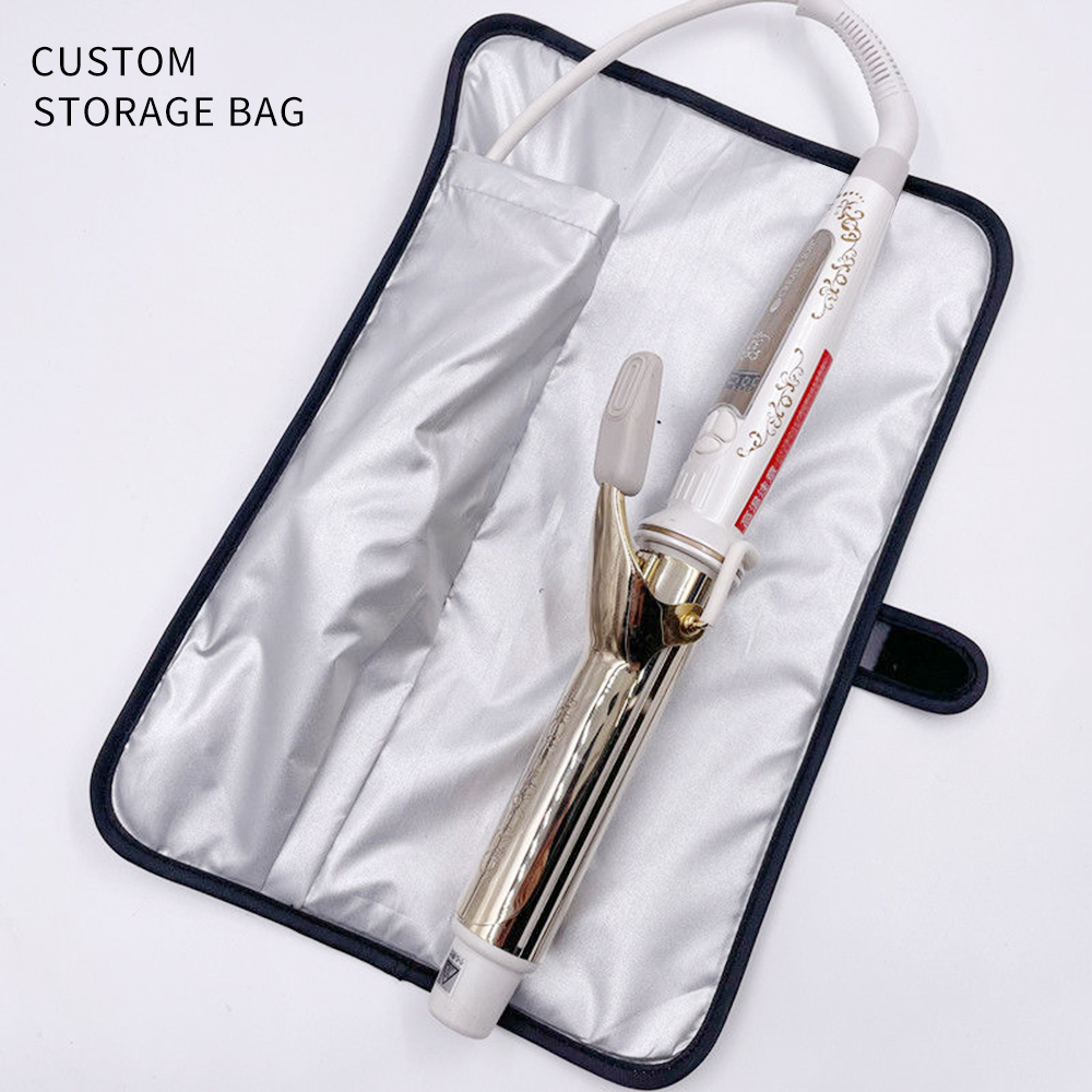Custom Curling Iron Storage Bag Thermal Insulated 