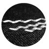 ألياف بلاستيكية منحنية منحنية ألياف البولي بروبلين المسلحة (PFR) الخرسانة