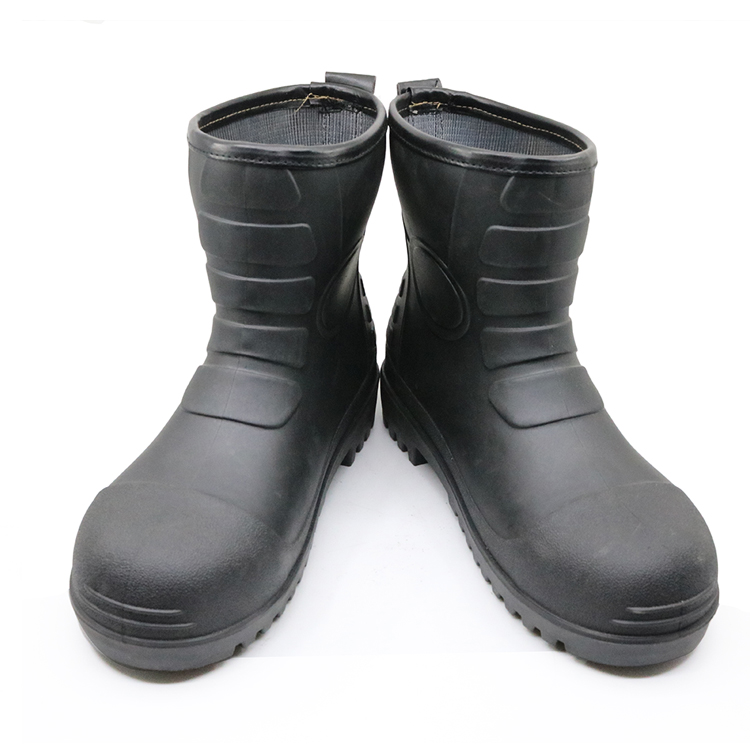 108L waterproof low ankle steel toe pvc safety boots