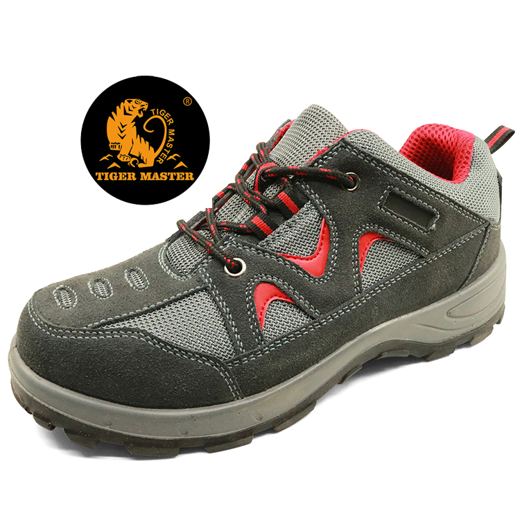 CE steel toe cap anti static honeywell style breathable safety shoes sport