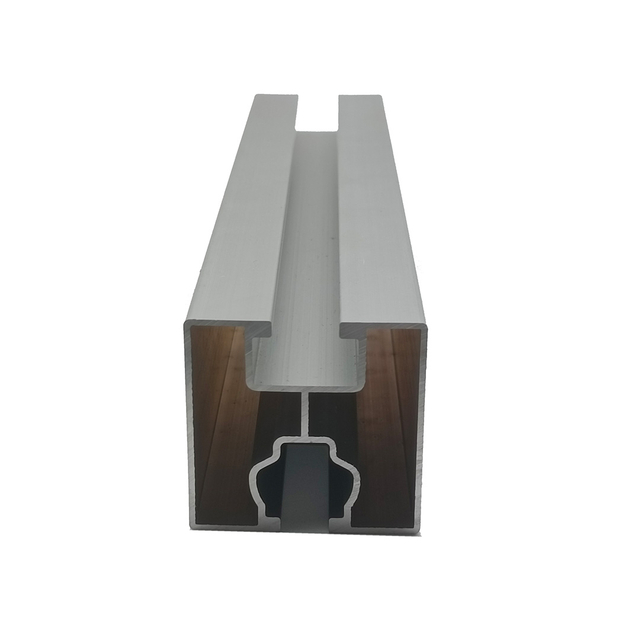 Profil d'extrusion d'aluminium personnalisé anodisé série solaire 6000