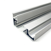 Soportes de panel solar Extrusión de aluminio 6063 T5 Panel solar Marcos Perfiles de aluminio
