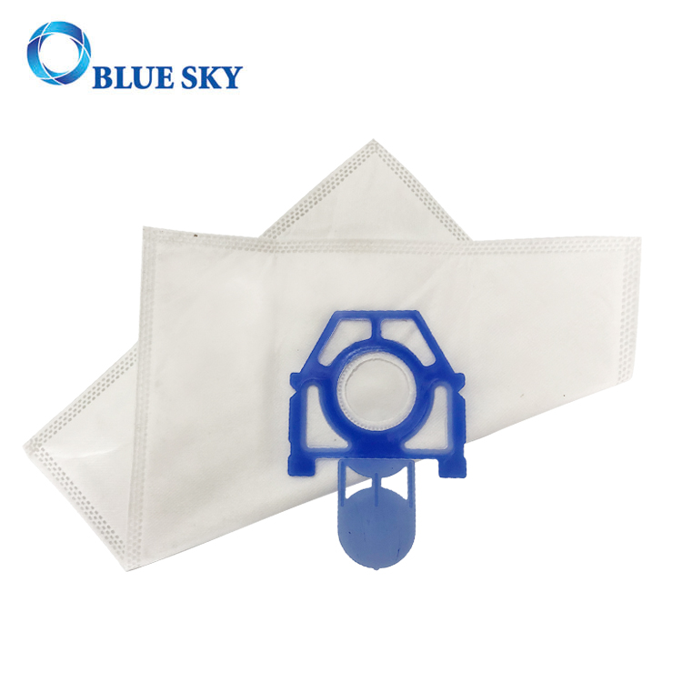  Bolsas de filtro de polvo de cuello azul no tejidas blancas para aspiradora Zelmer Odyssey ZVCA100B 49.4000