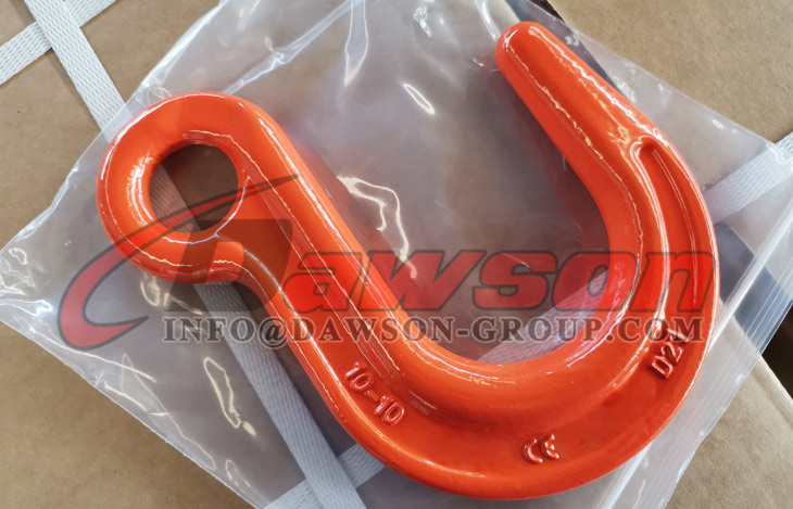 DS116 Gancho de fundici&oacute;n de ojo de acero de aleaci&oacute;n forjado de grado 80 con ojo plano - Dawson Group Ltd. - Fabricante, proveedor y f&aacute;brica de China