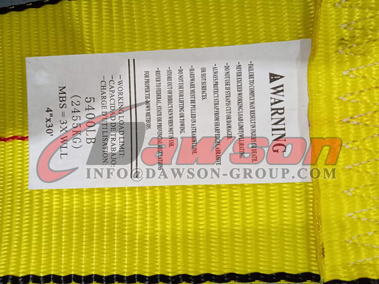 フラット スナップ フック付き 4 インチ 30 ラチェット ストラップ - Dawson Group Ltd. - 中国メーカー、サプライヤー、工場