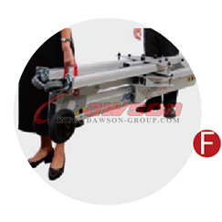 P&oacute;rtico de portal plegable port&aacute;til tipo DSPRG de 250 kg-1000 kg, p&oacute;rtico port&aacute;til plegable de aleaci&oacute;n de aluminio, gr&uacute;as de p&oacute;rtico - Dawson Group Ltd. - Fabricante, proveedor y f&aacute;brica de China