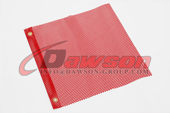 オレンジ色のビニール コーティングされたメッシュ安全交換フラグ - Dawson Group Ltd. - 中国メーカー、サプライヤー、工場