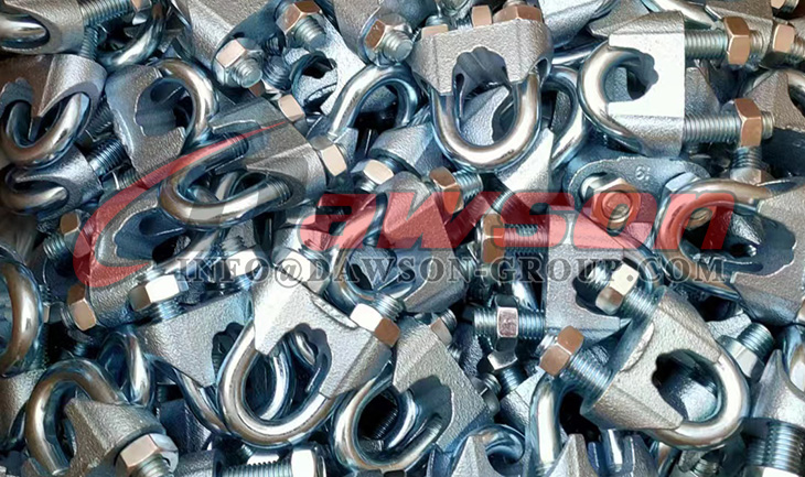 Din 741 Galv.Clip para cable de alambre de fundici&oacute;n maleable, Clips para cable de alambre galvanizado de acero fundido - Dawson Group Ltd. - Fabricante, proveedor de China