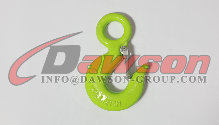 DS130 320A G70 鍛造合金鋼アイホイストフック（ラッチ付き） - Dawson Group Ltd. - 中国工場、メーカー、サプライヤー