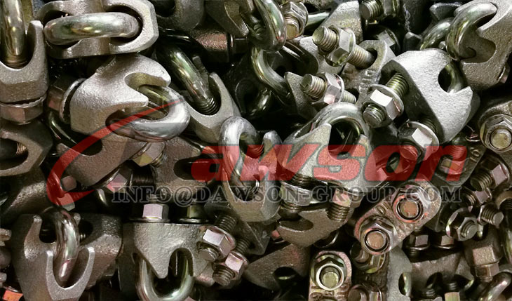 Sujeciones para cable con perno en U tipo A, Din 1142 Galv.Clip de cable maleable - Dawson Group Ltd. - Proveedor, fabricante, f&aacute;brica de China