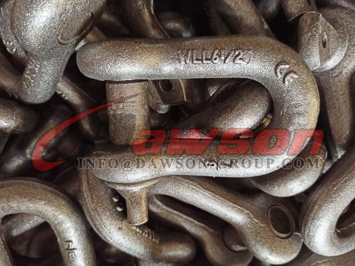 亜鉛メッキシャックル、溶融亜鉛メッキシャックル、電気亜鉛メッキチェーンシャックル (2)