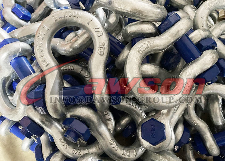 Grillete de anclaje tipo perno tipo EE. UU. con pasador y tuerca de seguridad, grillete de arco tipo perno S6 - Dawson Group Ltd. - Fabricante, proveedor y f&aacute;brica de China