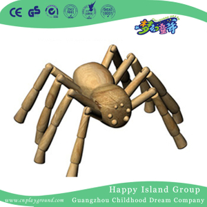 Игровая площадка для детей из дерева с изображением паука (HHK-12707)