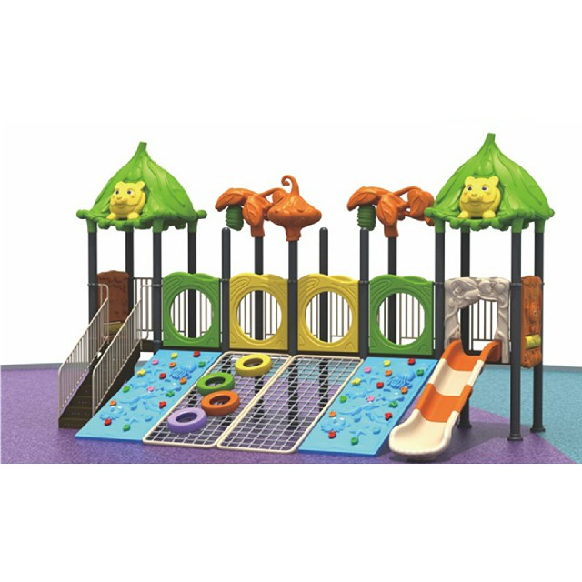 Schule im Freien Kinder Klettergerüst Kombination Spielplatz (ML-2009502)