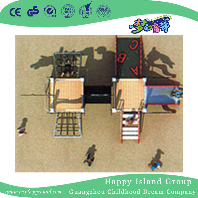 户外红马造型滑梯镀锌钢动物游乐场(HHK-2301)