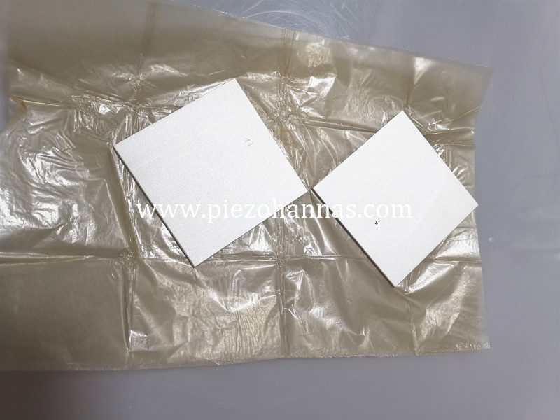 Transdutor de placa piezo.