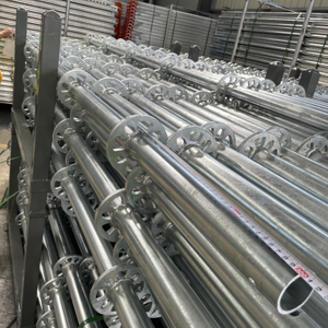 Estándar de andamio galvanizado