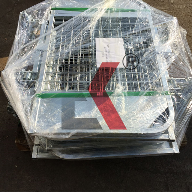 Puerta de andamio galvanizado 