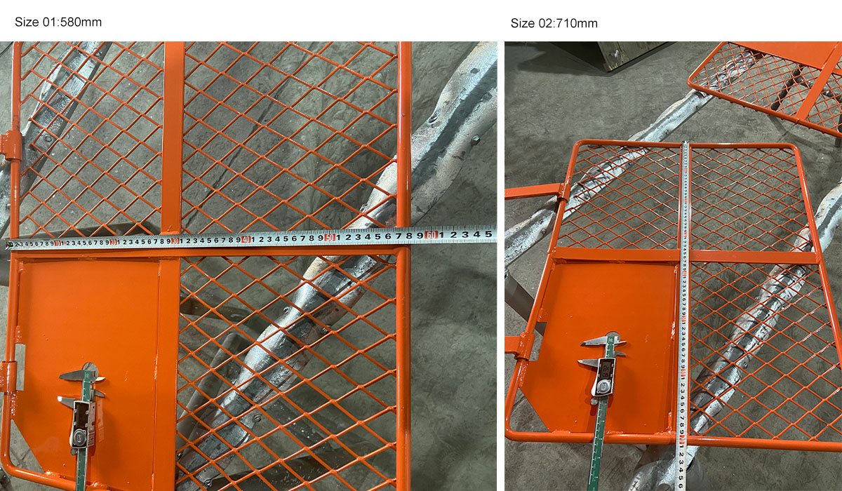 Inspecci&oacute;n de la puerta de la trampa del andamio 02 