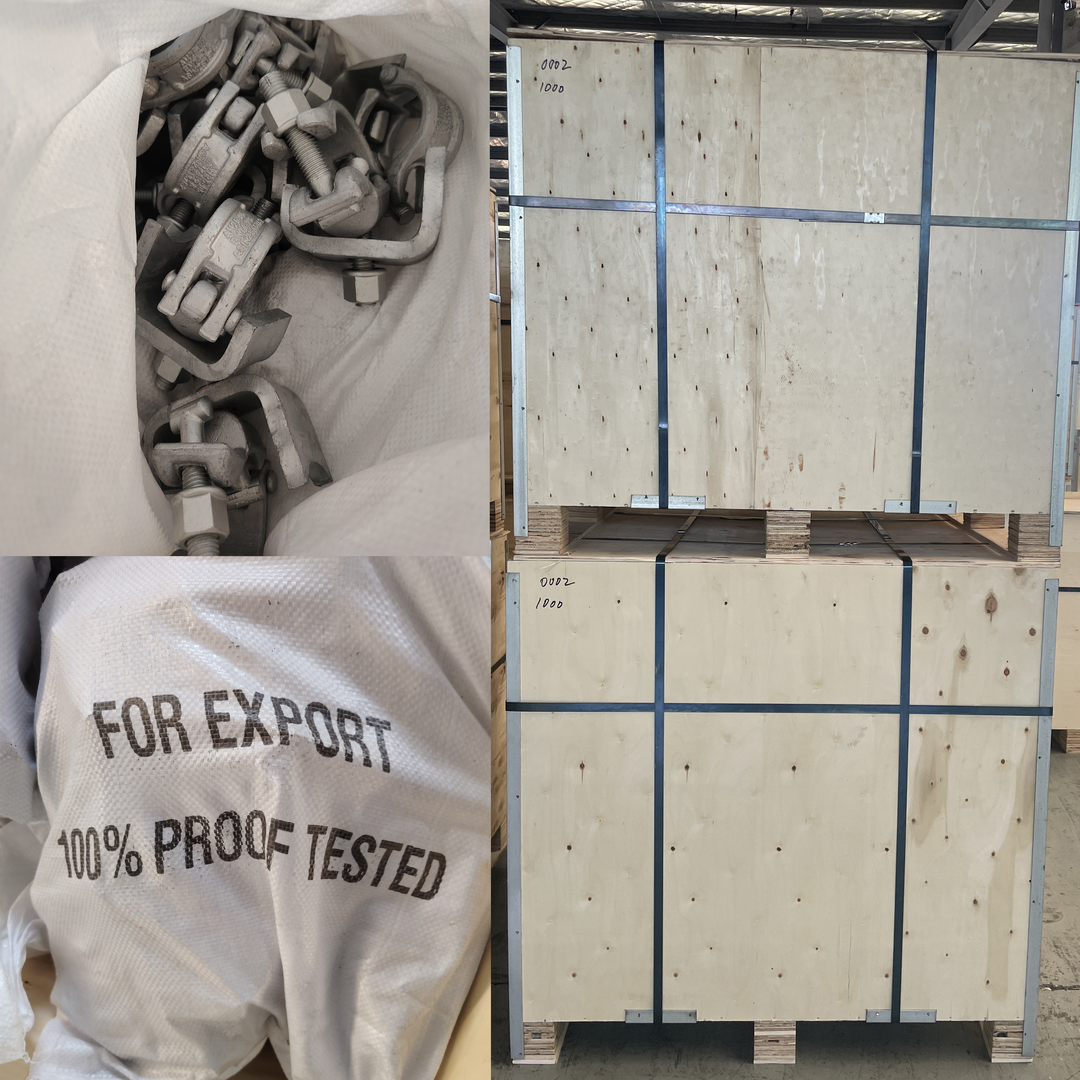 Bjelke Klips Abrazadera para andamios con forma especial