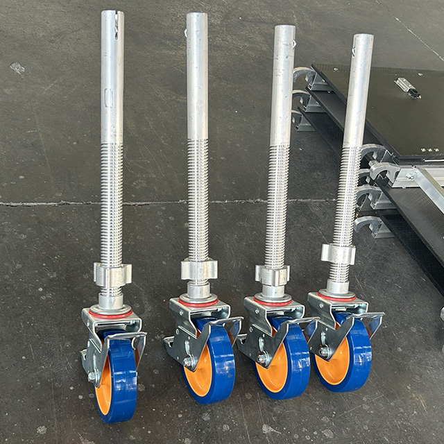 Gato de base con ruedas