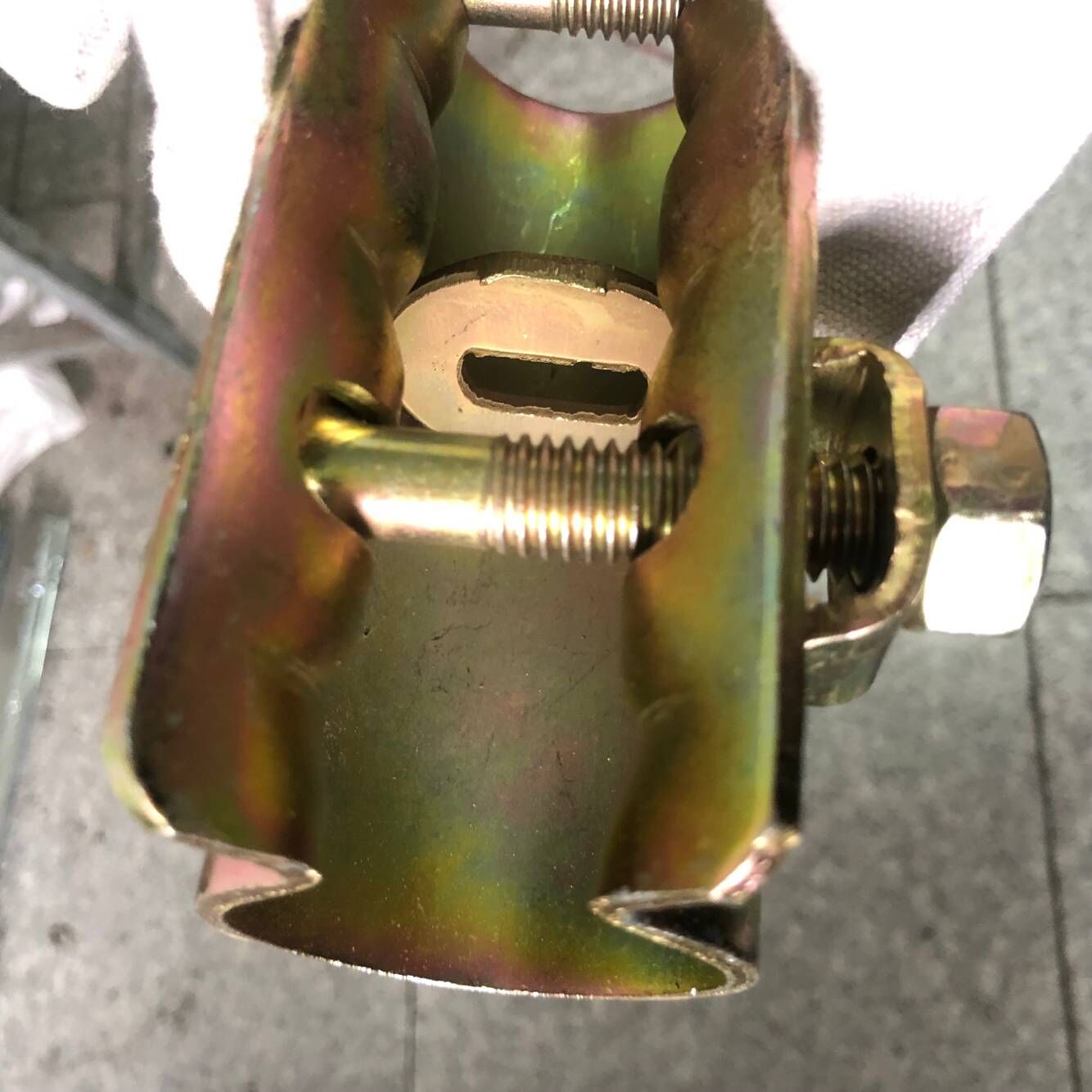 Acoplador de manga prensado