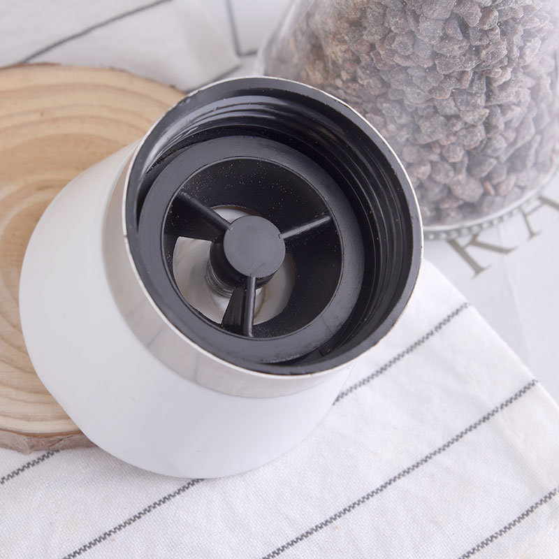 150ml Glass Spice Jars with Manual Salt Grinding Machine