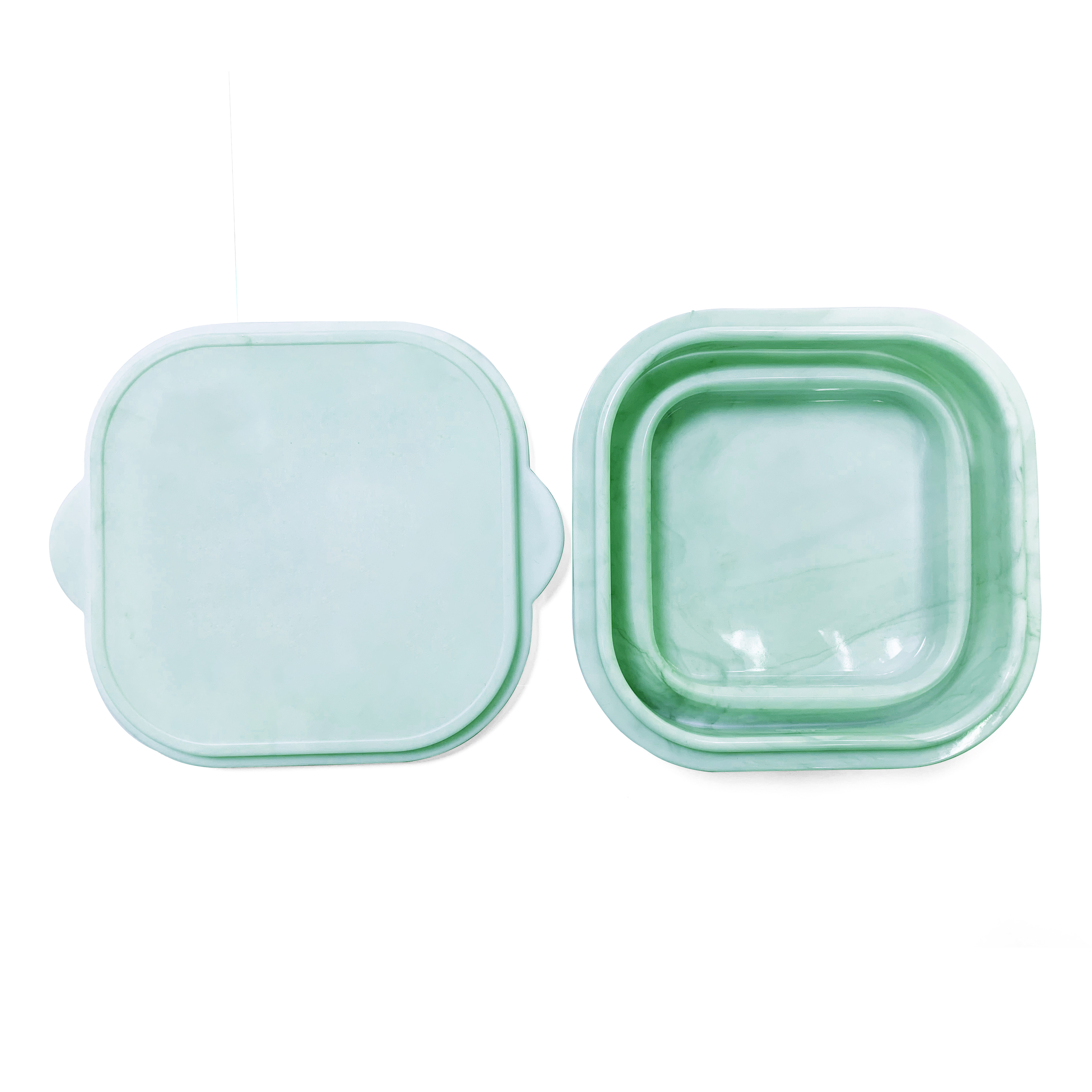 Silicone folding bowl
