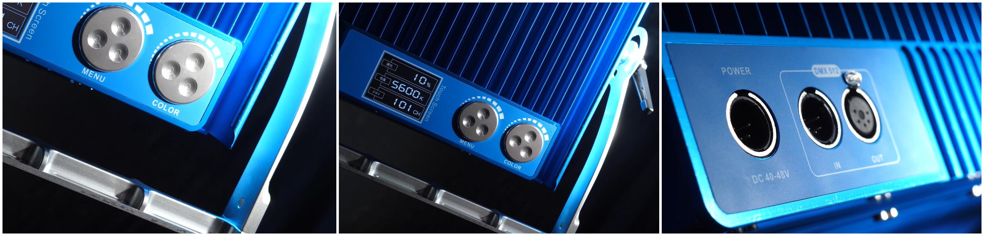 bicolor de v&iacute;deo LED luz suave (1)