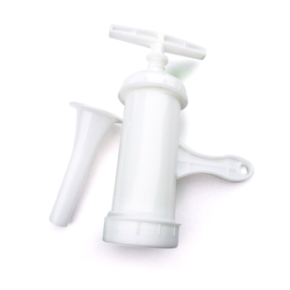 Food Grade Manual Sausage Maker Meat Stuffer Filler Hand Sausage Filling Tool with 1 Stuffing Funnel