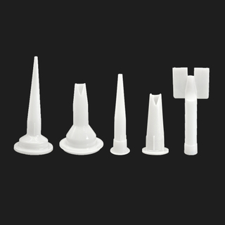 Plastic Professional Cartridge Sealant Silicone Nozzle Adhesives Caulking Gun Nozzle