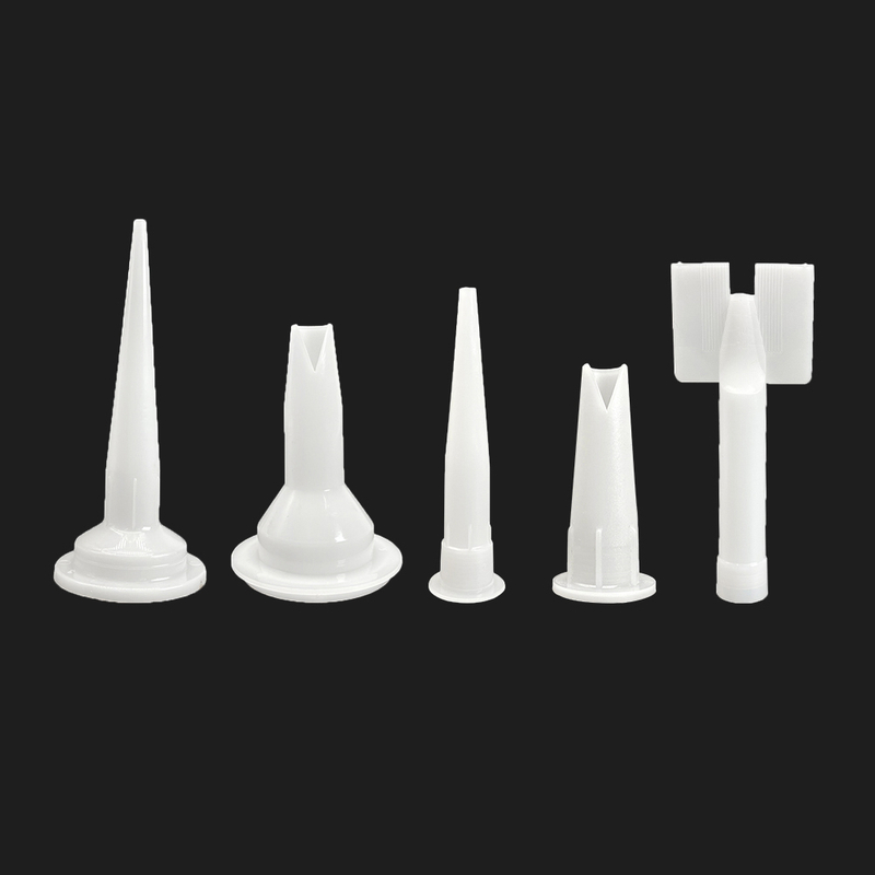Plastic Professional Cartridge Sealant Silicone Nozzle Adhesives Caulking Gun Nozzle