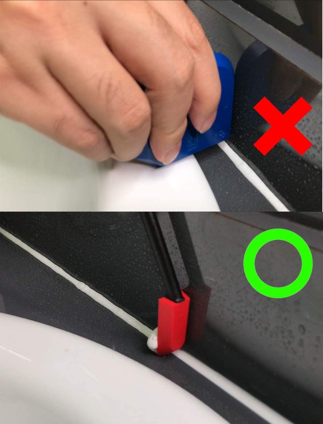 Silicone Master 9-piece wiper kit for silicone sealant sealant scraper caulking tool kit sealant scraper