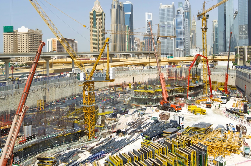 文章 - 起重机 - 不同类型的起重机 - 建设