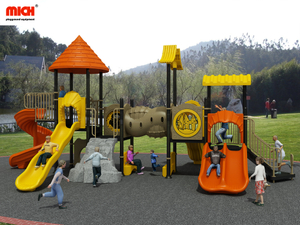 MICH Playset de diapositivas grandes al aire libre personalizadas