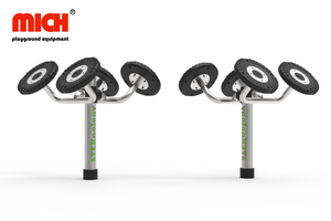 Taichi Spinner ile Paslanmaz Çelik Açık Fitness Ekipmanları 