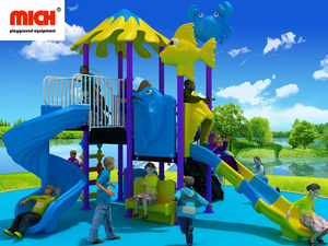 Slide de playground ao ar livre para crianças para venda