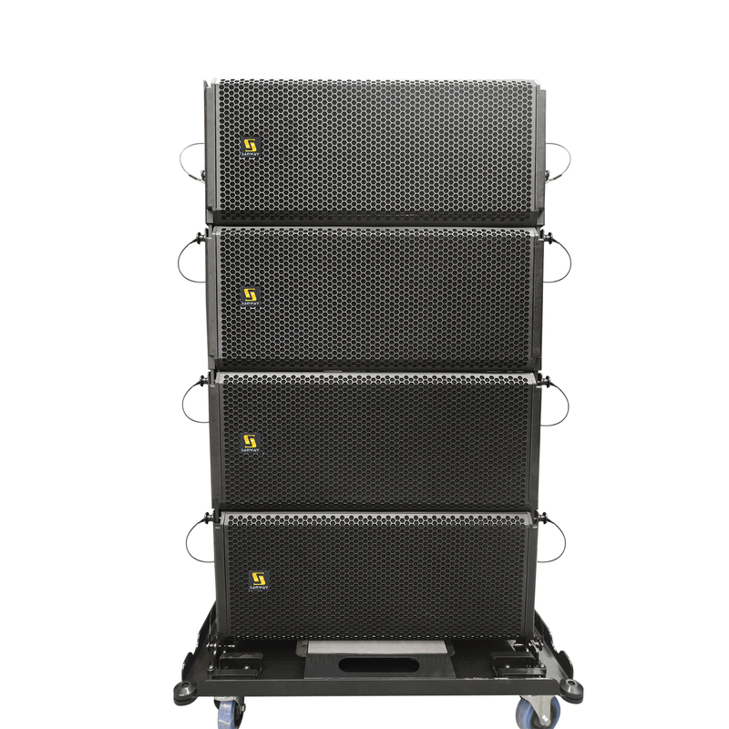 HDL30A Double 10 pouces 2 voies de ligne bi-amplifiée active Tableau de tournée léger