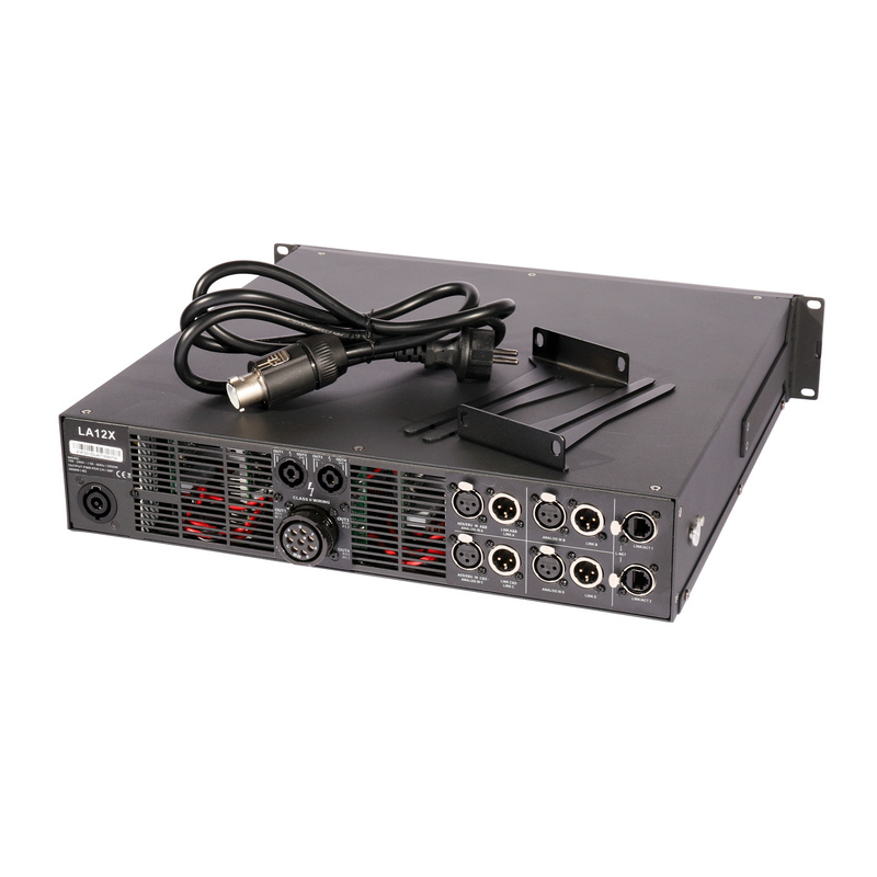 LA12x 12000W 4 قناة DSP Class D Audio DSP Power Amplifier