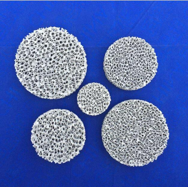 High Quality and Good Price Silicon Carbide SiC Foam Ceramic Filter For Copper, Iron Casting Filtration