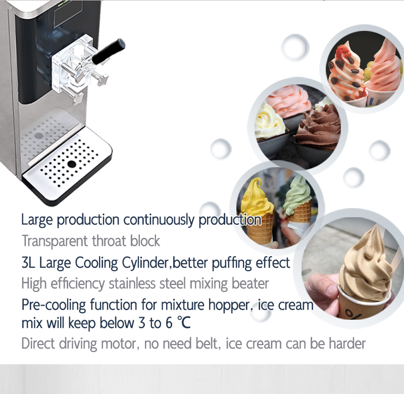 Frozen Acai Machine Large Capacity Mixed Flavor Batch Frozen Ice Cream Machines Buy Ice Cream