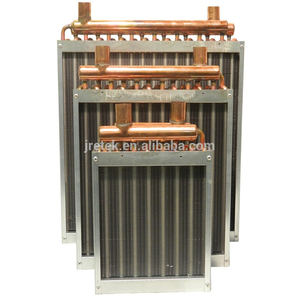 Intercambiador de calor de agua caliente a aire de bobina con aletas 8x8 del mercado estadounidense 